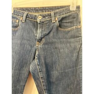 POLO Ralph Ladies Stretch Modern Bootcut Jeans Low Rise Zip Fly W28/6 L30